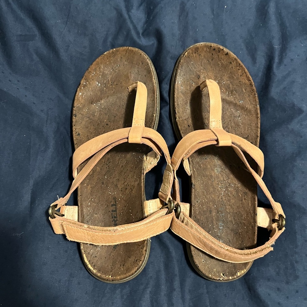 Merrell leather adjustable sandals size 7
